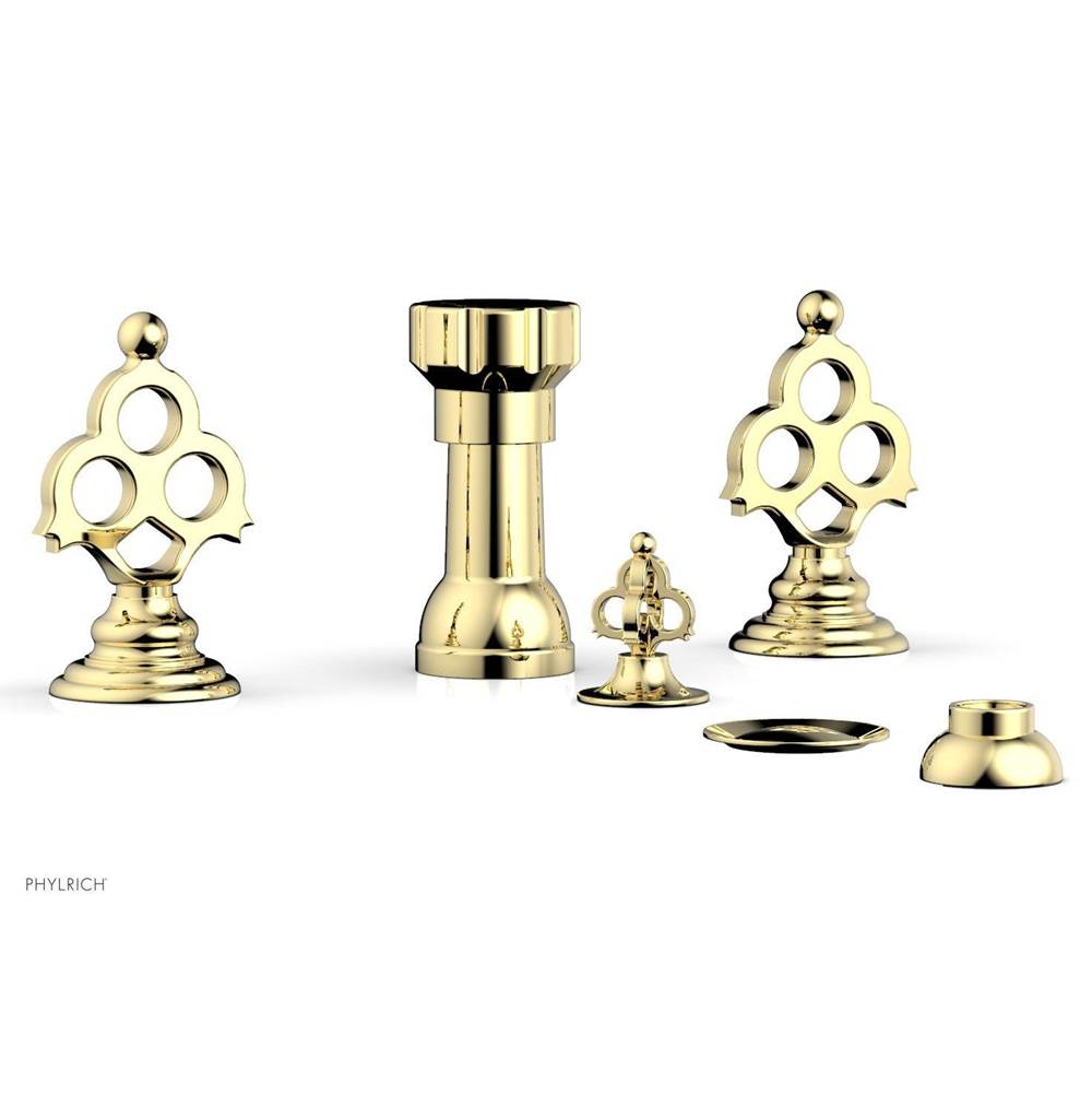 Phylrich - MAISON Four Hole Bidet Set 164-60 - Polished Brass