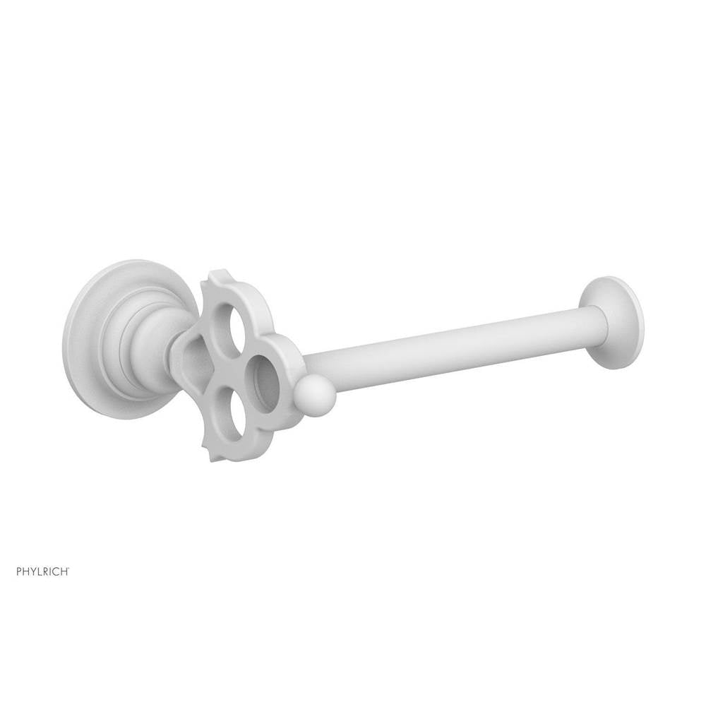 Phylrich - MAISON Single Post Paper Holder 164-74 - Satin White
