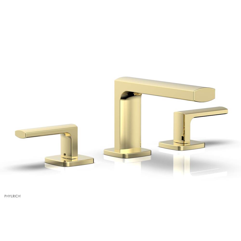 Phylrich - Ws Faucet Radi, Low Spt, Lever Handles - Polished Brass