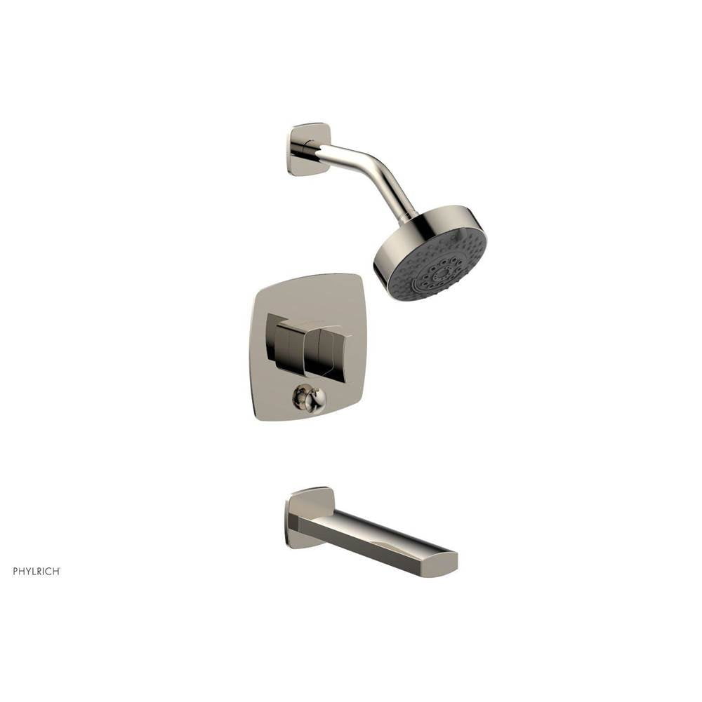 Phylrich - Pb Tub & Shwr Kit Radi, Blade Handle - Matte Black