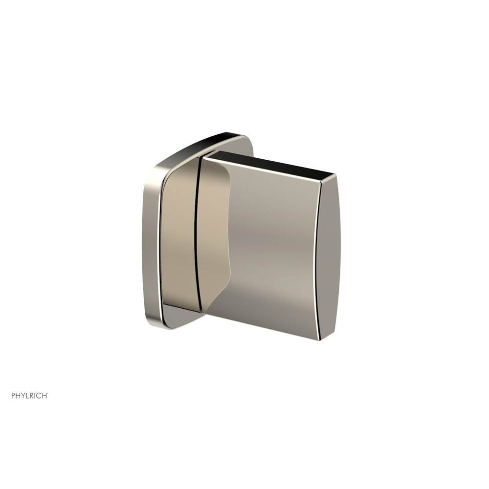 Phylrich - RADI Volume Control/Diverter Trim - Blade Handle 181-35 - Polished Nickel