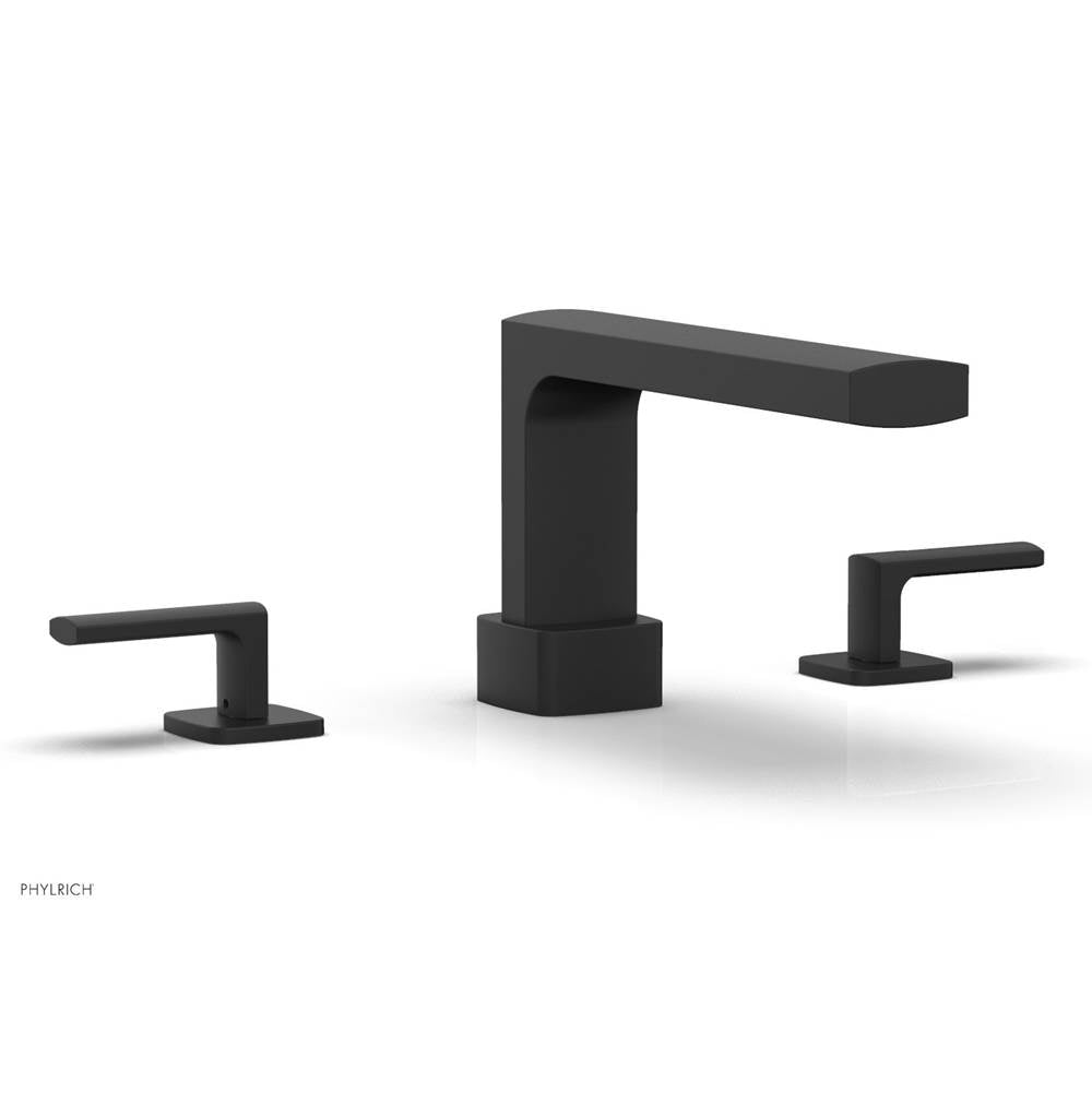 Phylrich - Deck Tub Set Radi, Lever Handle - Matte Black