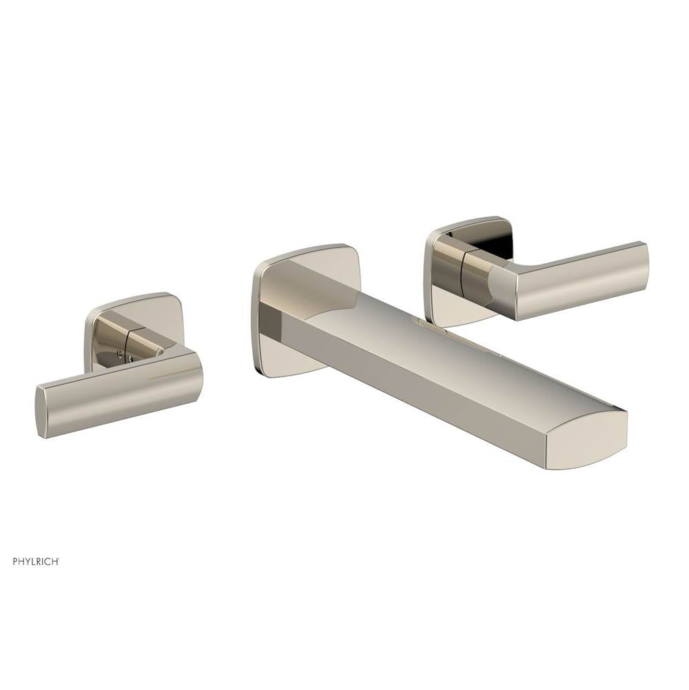 Phylrich - Wall Tub Set Radi, Lever Handle - Polished Nickel