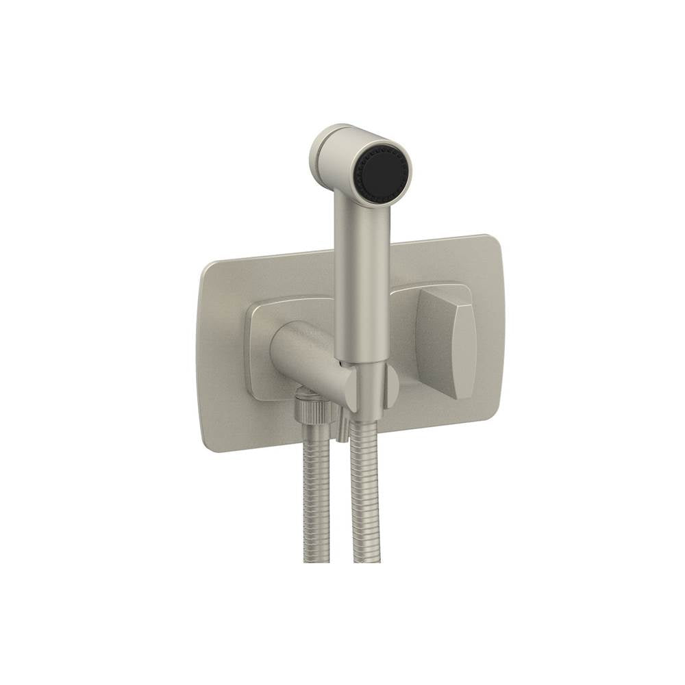 Phylrich - Wall Mounted Bidet Set Radi, Blade Handle - Burnished Nickel