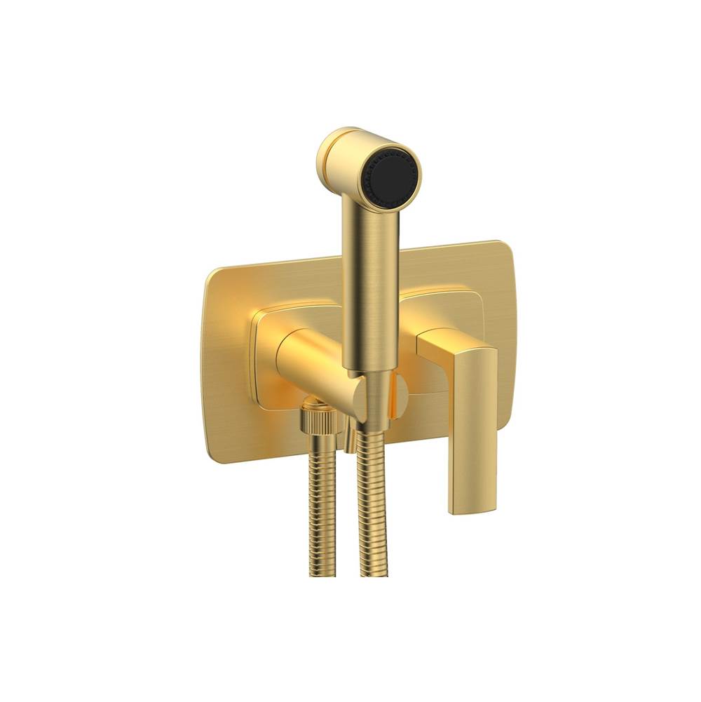 Phylrich - Wall Mounted Bidet Set Radi, Lever Handle - Burnished Gold