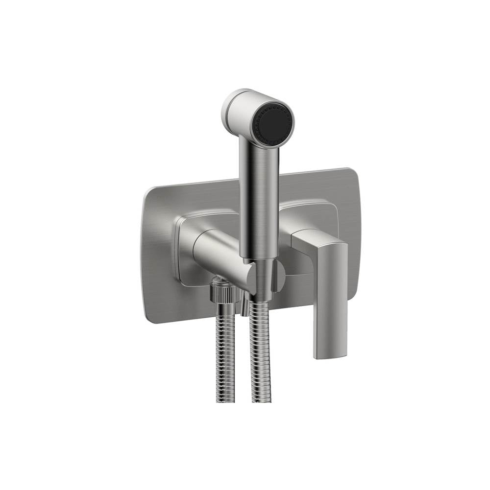 Phylrich - Wall Mounted Bidet Set Radi, Lever Handle - Satin chrome