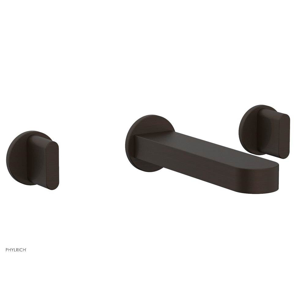 Phylrich - Wall Lav Faucet To Rond, Blade Handles - Antique Bronze