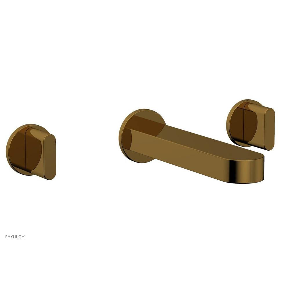 Phylrich - Wall Lav Faucet To Rond, Blade Handles - French Brass