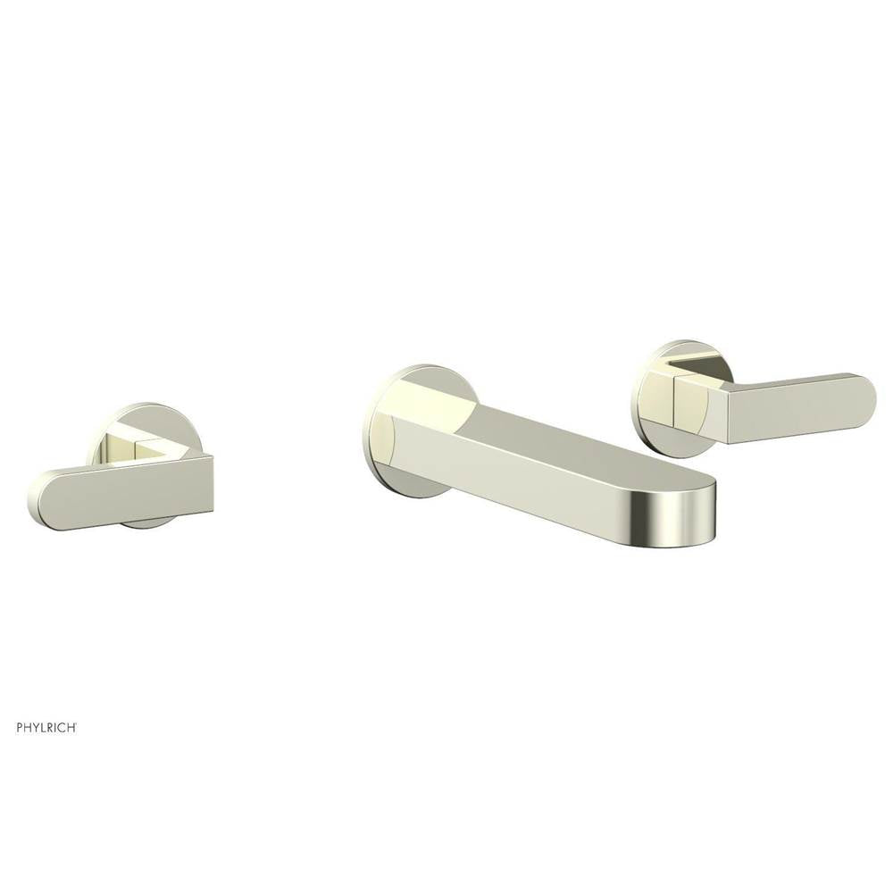 Phylrich - Wall Lav Faucet To Rond, Lever Handles - Burnished Nickel