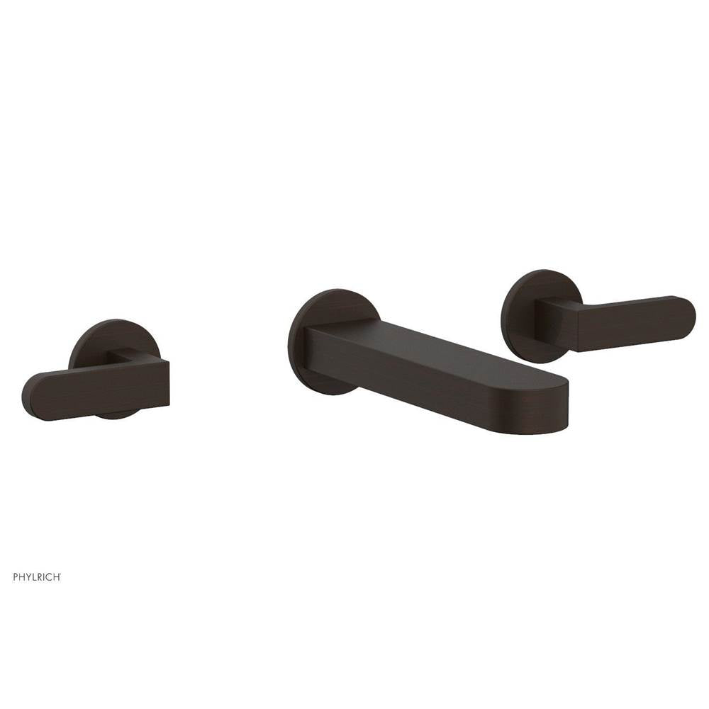 Phylrich - Wall Lav Faucet To Rond, Lever Handles - Antique Bronze