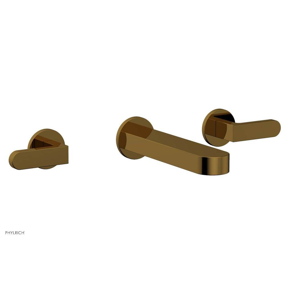 Phylrich - Wall Lav Faucet To Rond, Lever Handles - Polished Gold