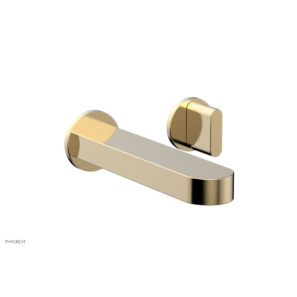Phylrich - Wall Lav Single Rond, Blade Handle - Satin Brass