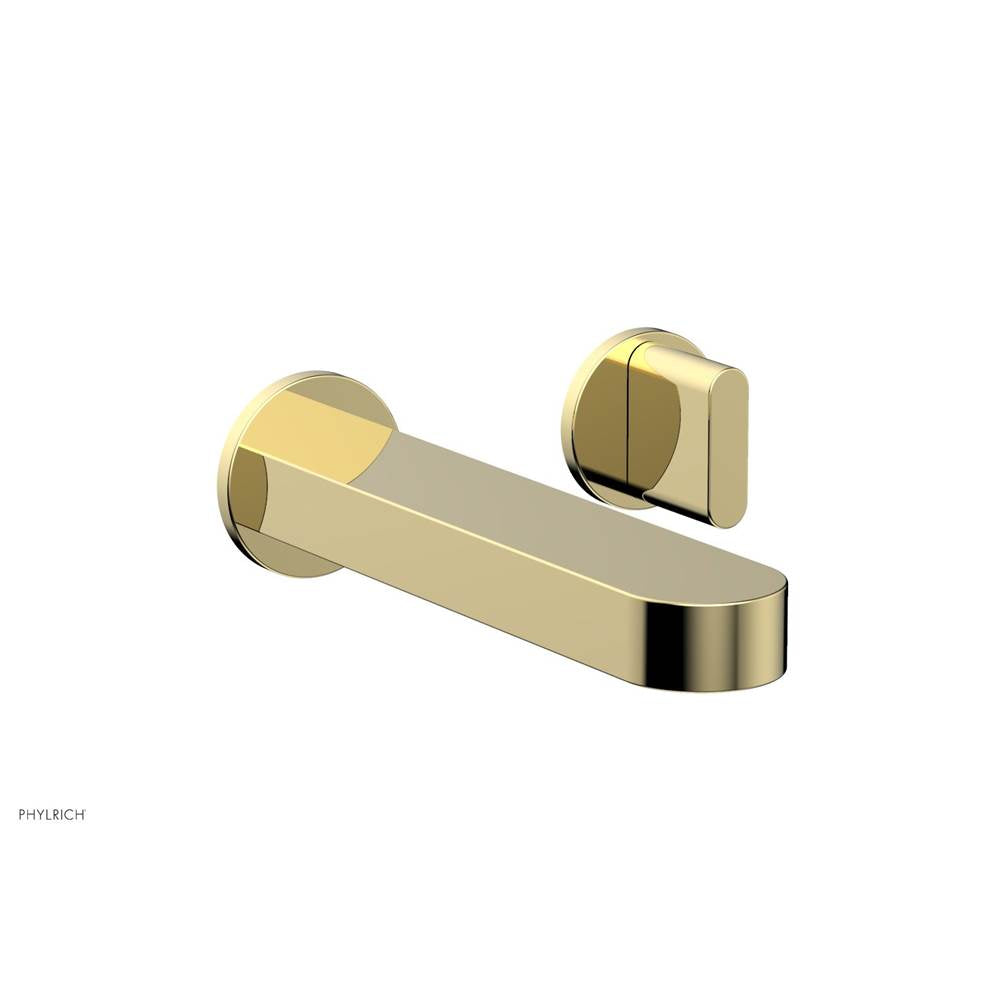 Phylrich - Wall Lav Single Rond, Blade Handle - Polished Brass