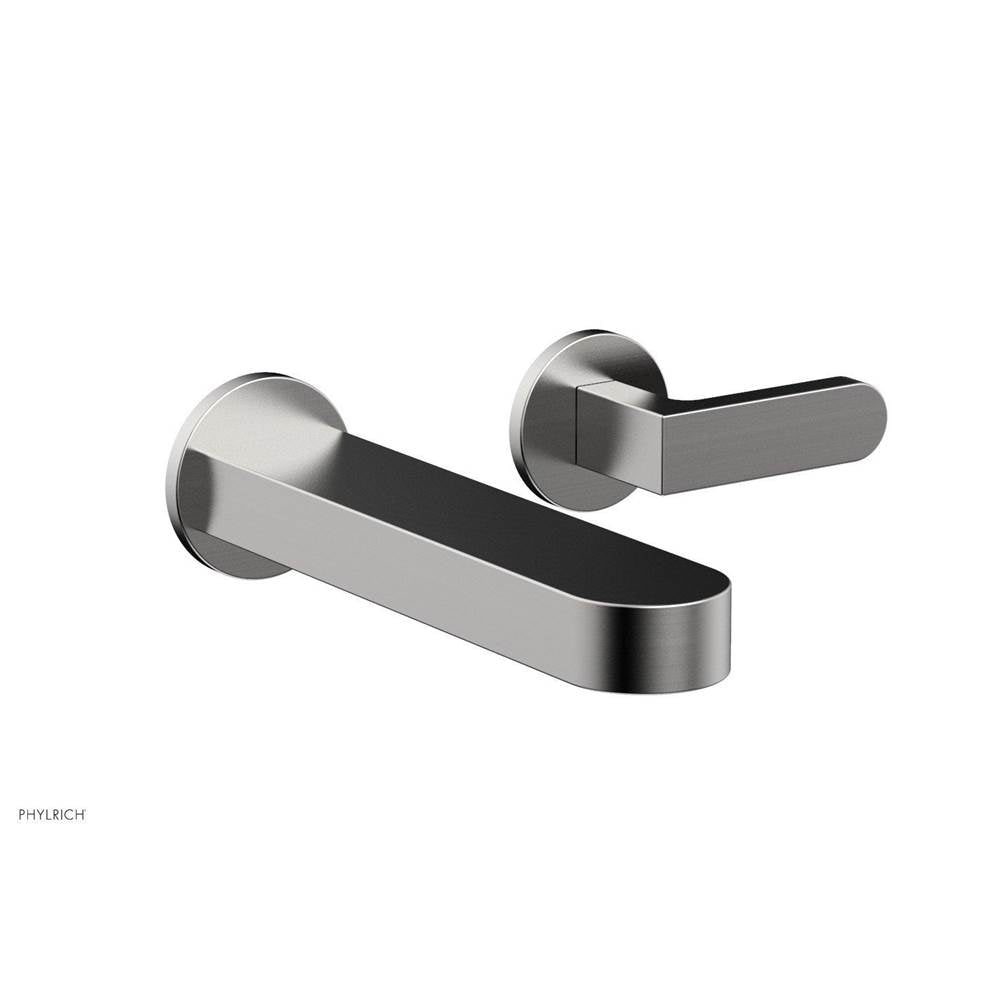 Phylrich - Wall Lav Single Rond, Lever Handle - Pewter