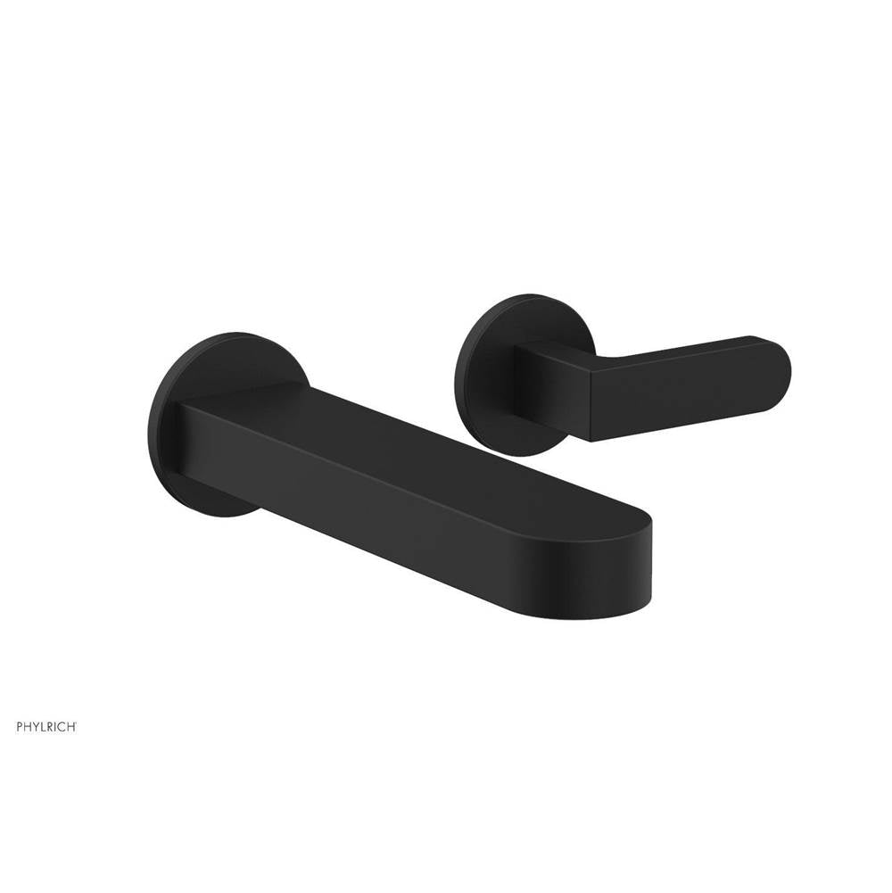 Phylrich - Wall Lav Single Rond, Lever Handle - Satin Nickel