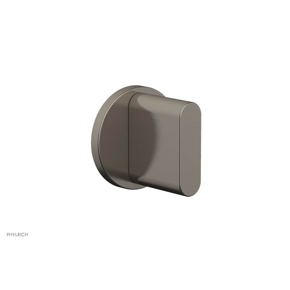 Phylrich - Volume Control Trim Rond, Blade Handle - Pewter