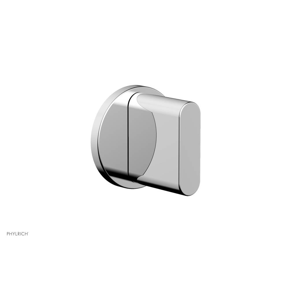 Phylrich - Volume Control Trim Rond, Blade Handle - Polished Chrome