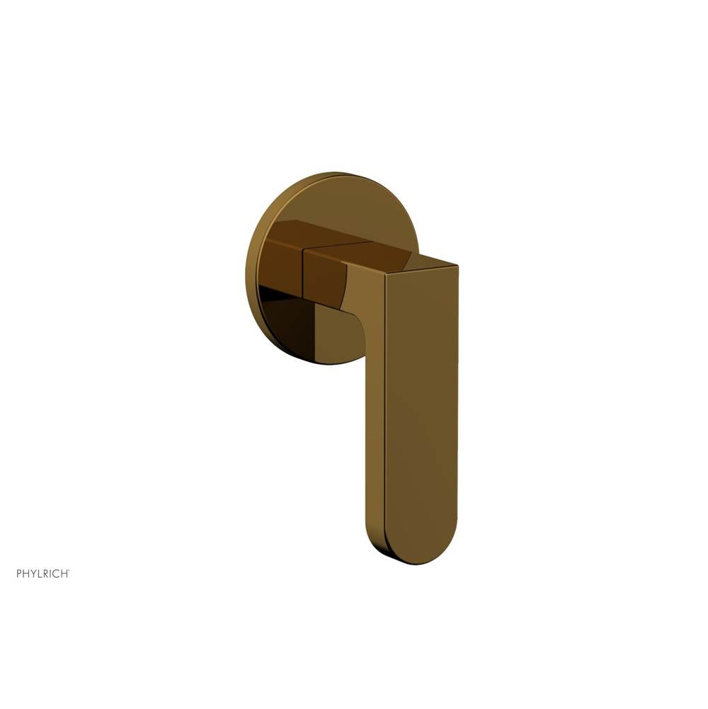 Phylrich - Volume Control Trim Rond, Lever Handle - French Brass