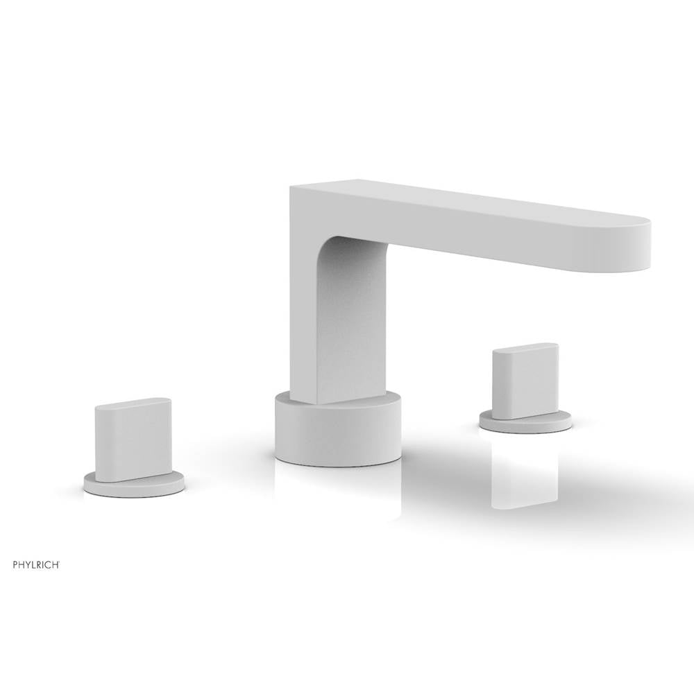 Phylrich - Deck Tub Set Rond, Blade Handle - Satin White