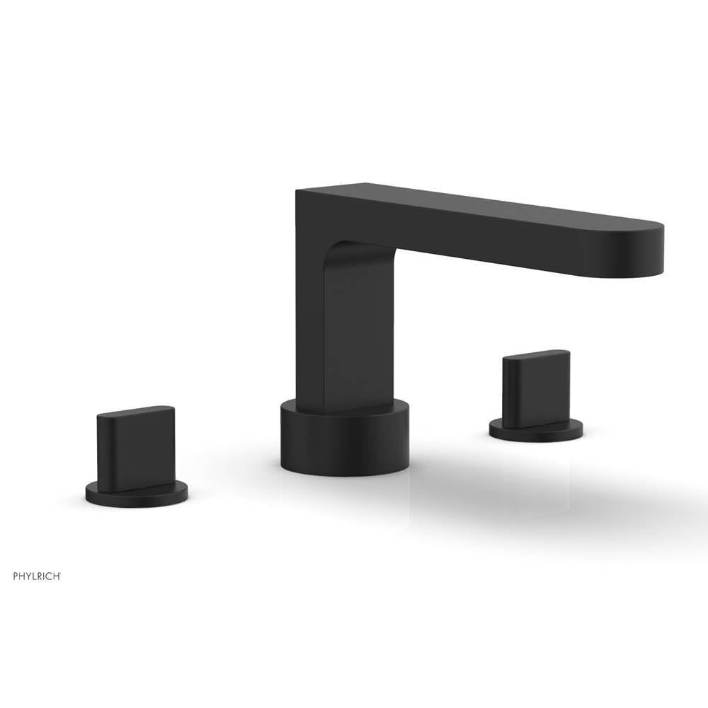 Phylrich - Deck Tub Set Rond, Blade Handle - Matte Black