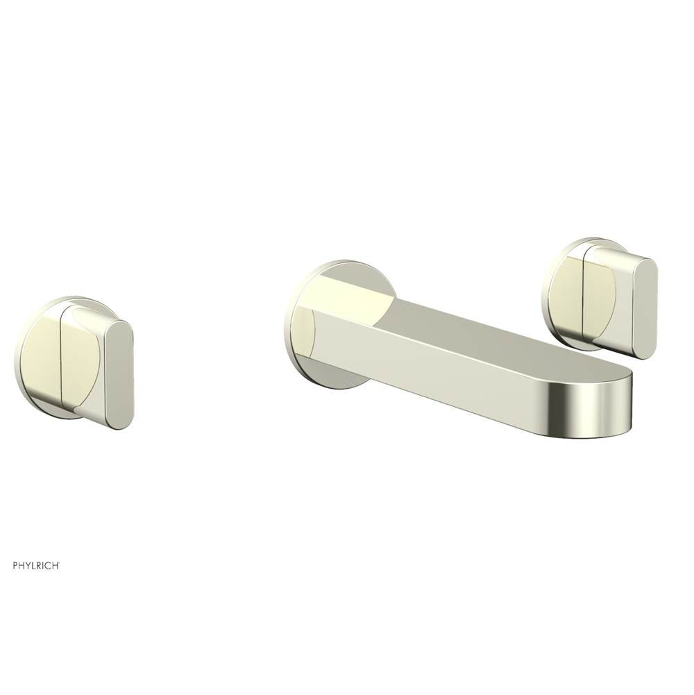 Phylrich - Wall Tub Set Rond, Blade Handle - Burnished Nickel