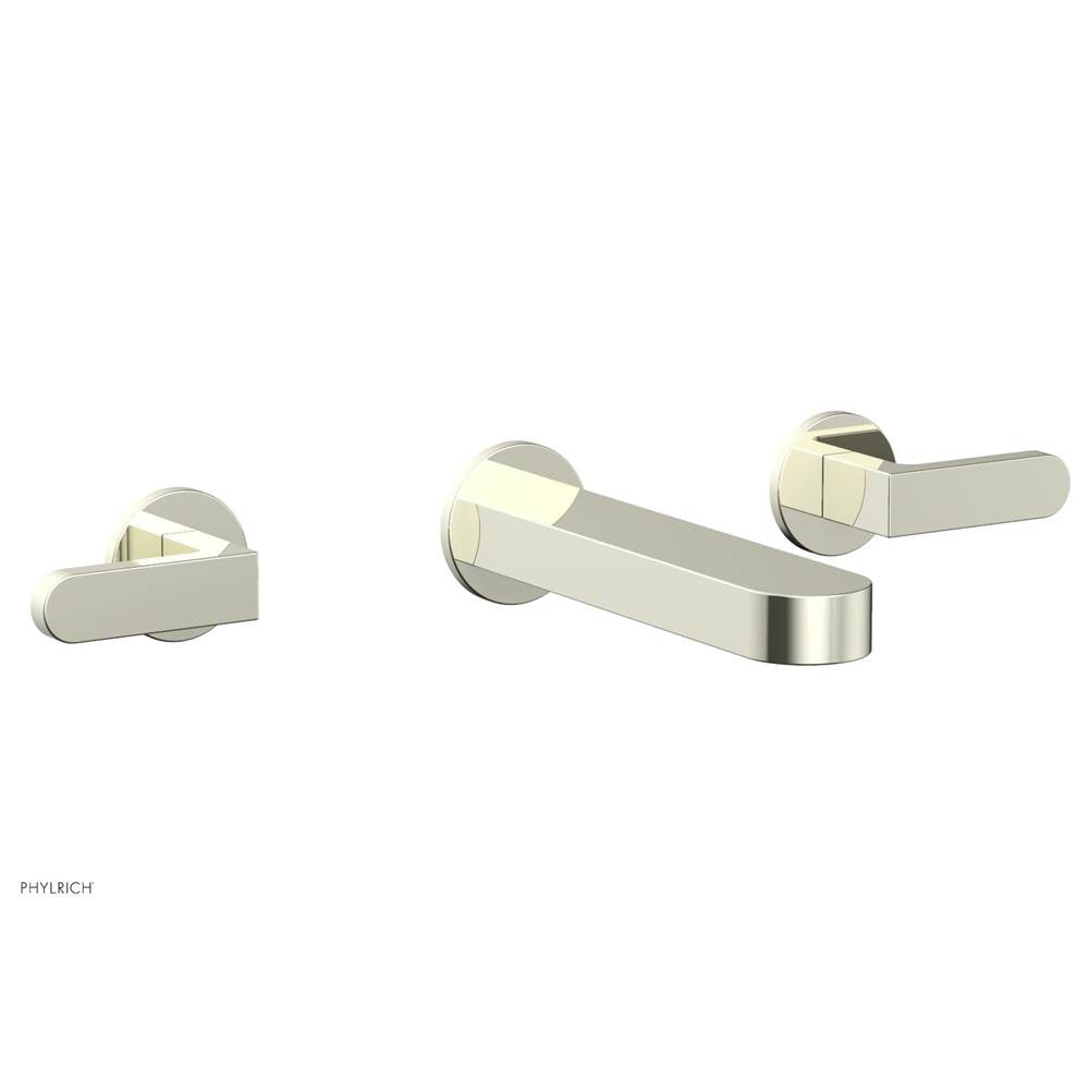 Phylrich - Wall Tub Set Rond, Lever Handle - Burnished Nickel