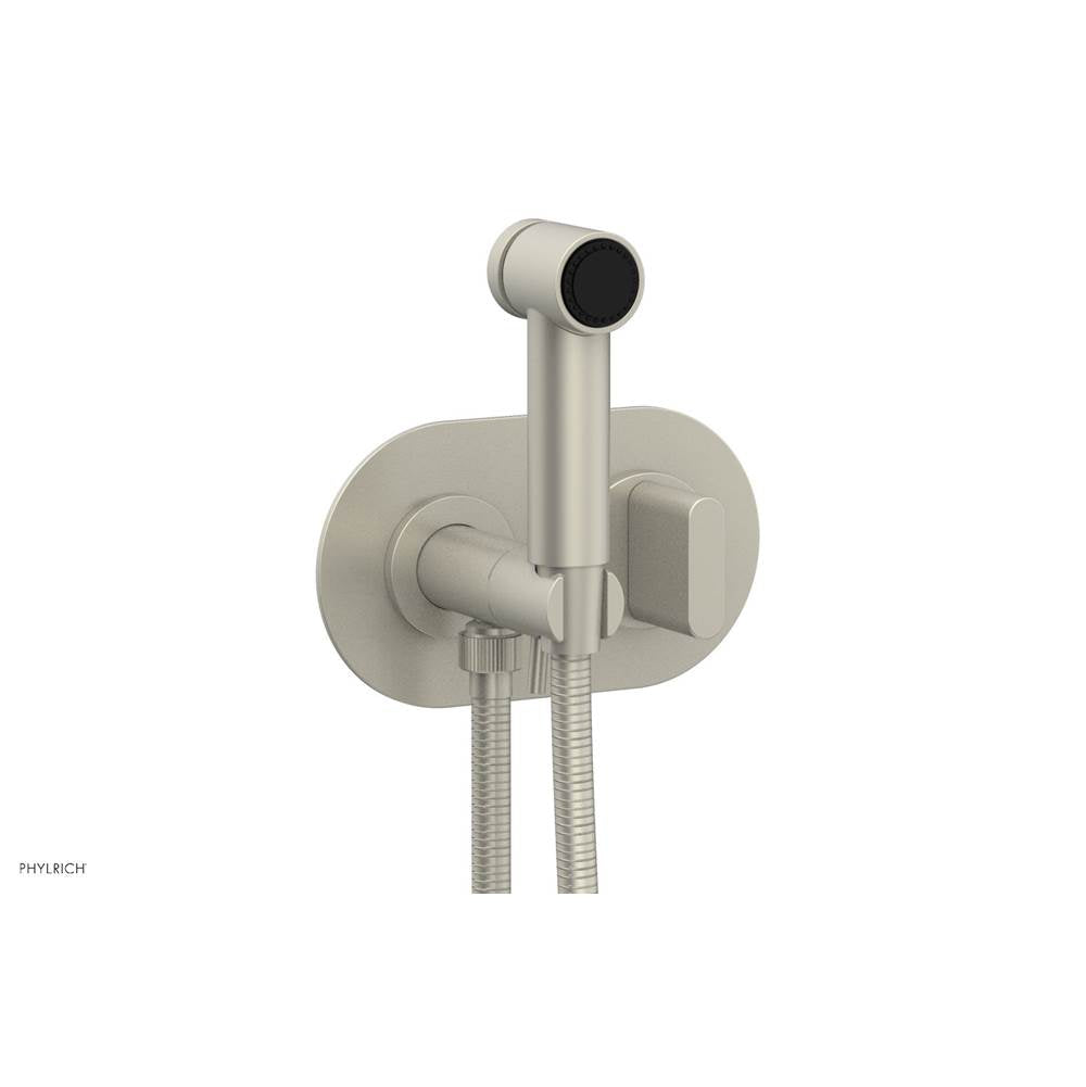 Phylrich - Wall Mounted Bidet Set Rond, Blade Hdl - Burnished Nickel