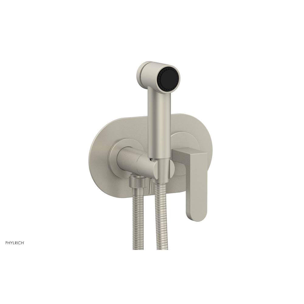 Phylrich - Wall Mounted Bidet Set Rond, Lever Hdl - Burnished Nickel