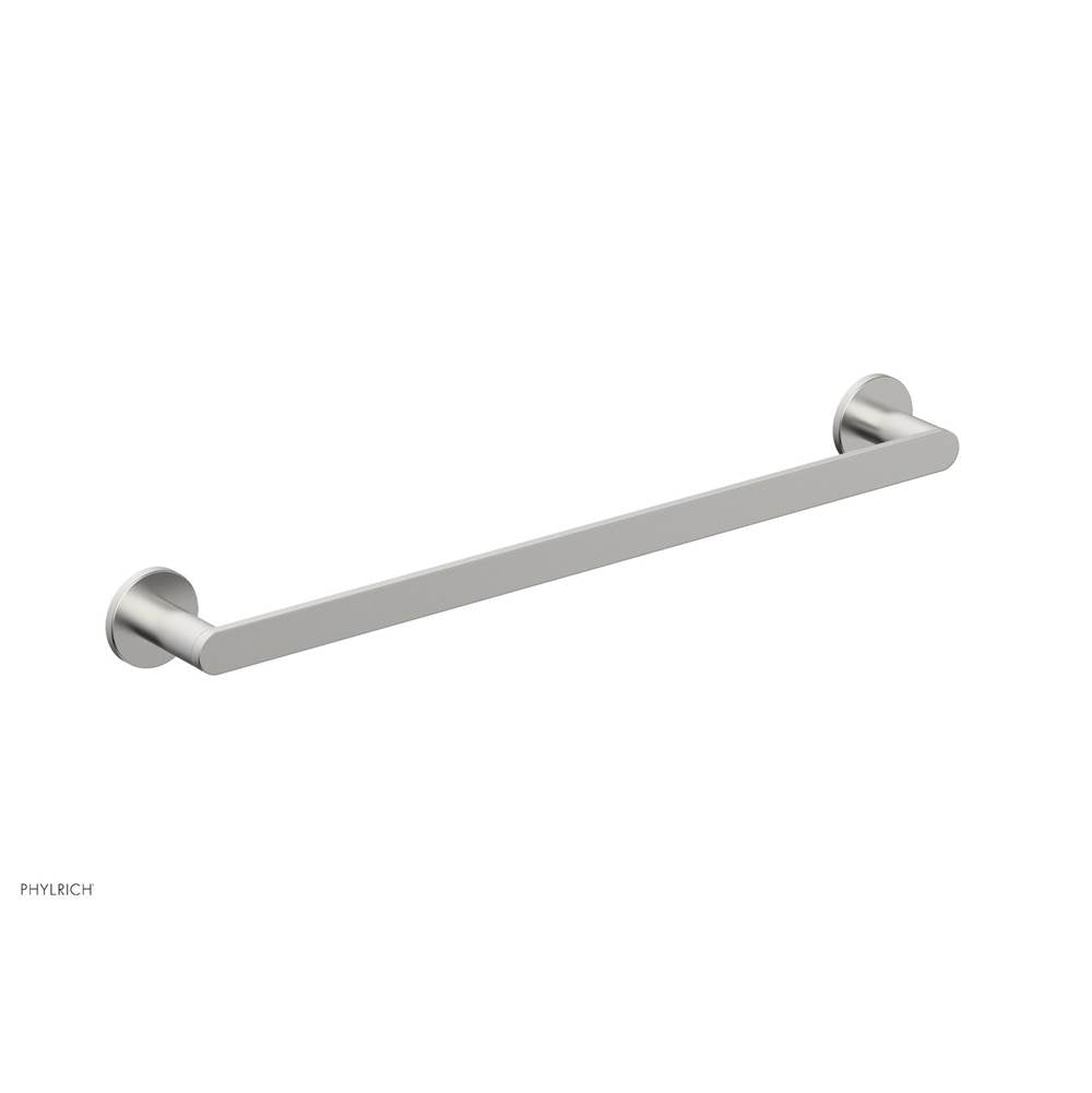 Phylrich - 18'' Rond Towel Bar - Satin chrome