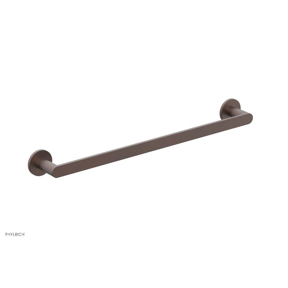 Phylrich - 18'' Rond Towel Bar - Weathered Copper