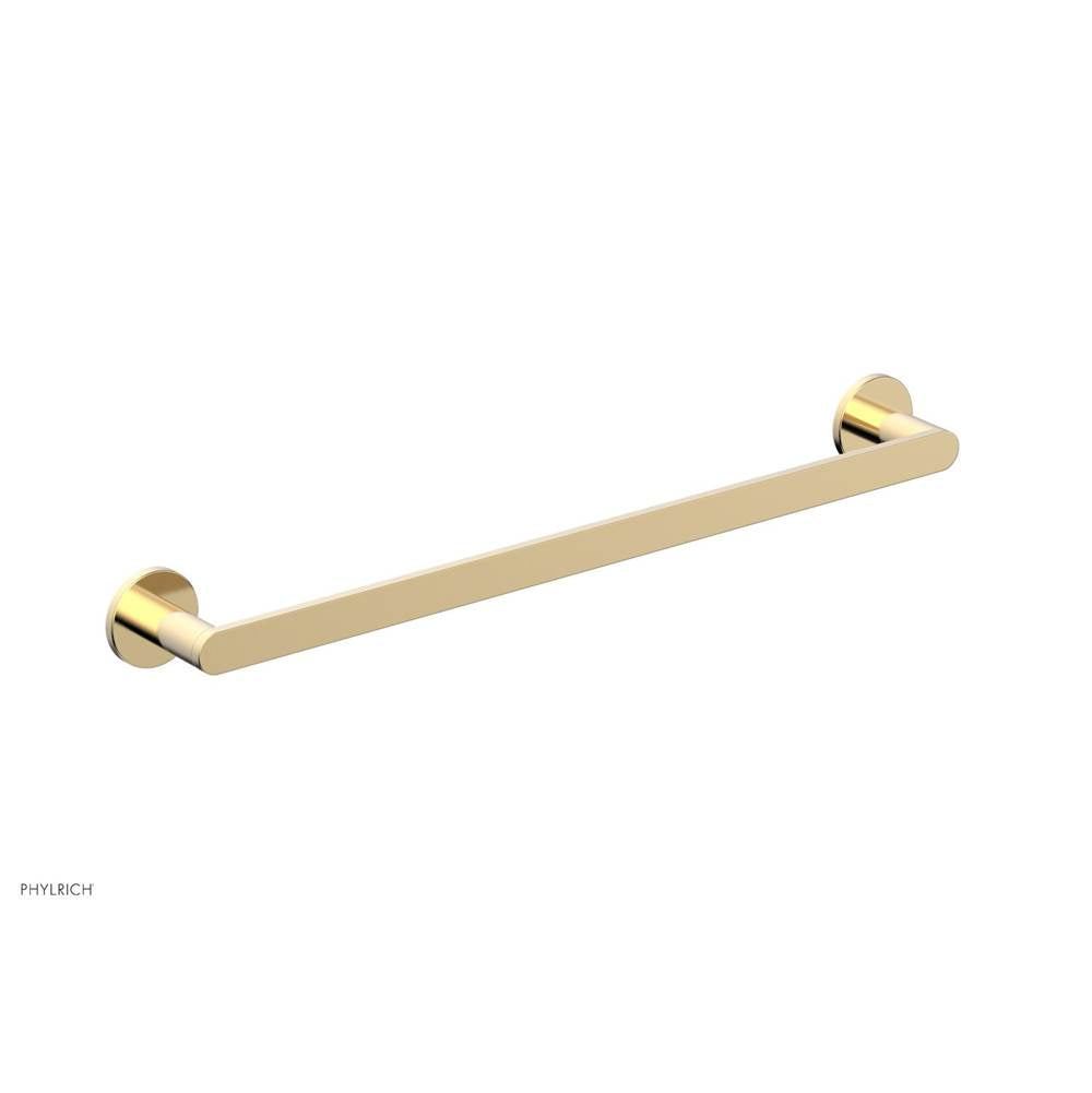 Phylrich - 18'' Rond Towel Bar - Satin Brass
