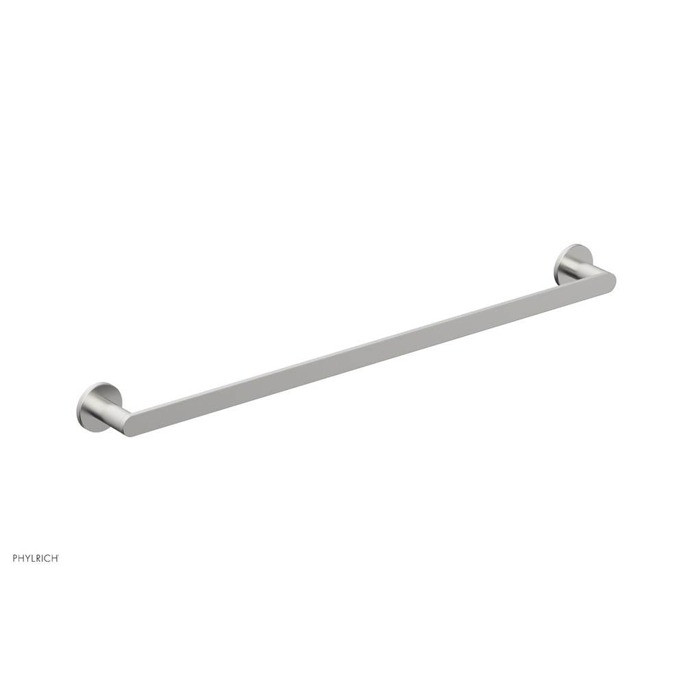 Phylrich - 24'' Rond Towel Bar - Satin chrome