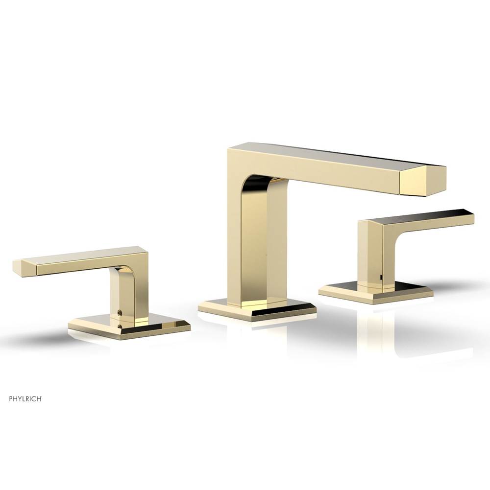 Phylrich - Ws Faucet Diama, Low Spt, Lever Handles - Polished Brass Uncoated