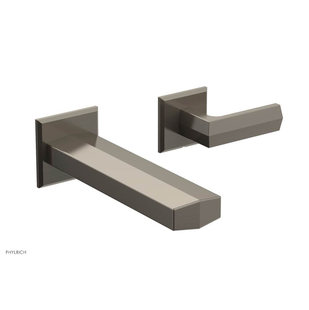 Phylrich - Wall Lav Single Diama, Lever Handle - Pewter