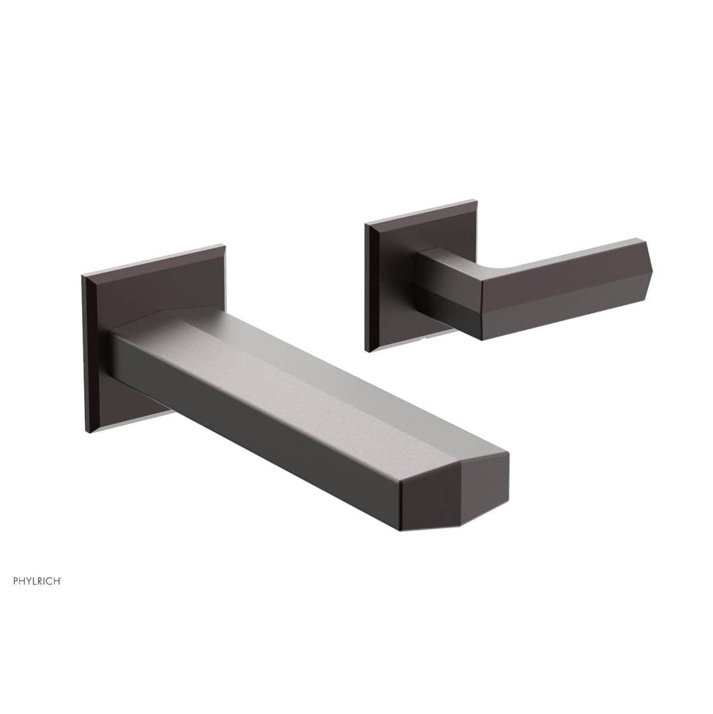 Phylrich - Wall Lav Single Diama, Lever Handle - Weathered Copper