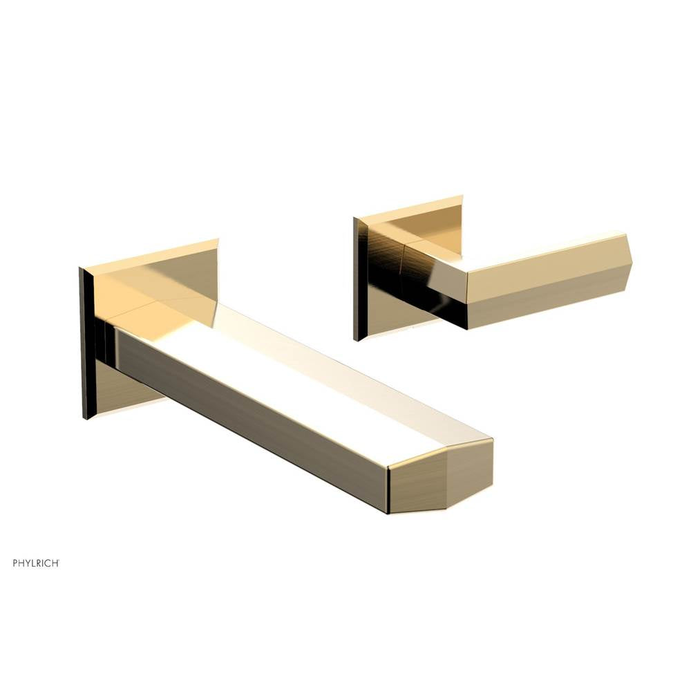 Phylrich - Wall Lav Single Diama, Lever Handle - Satin Brass