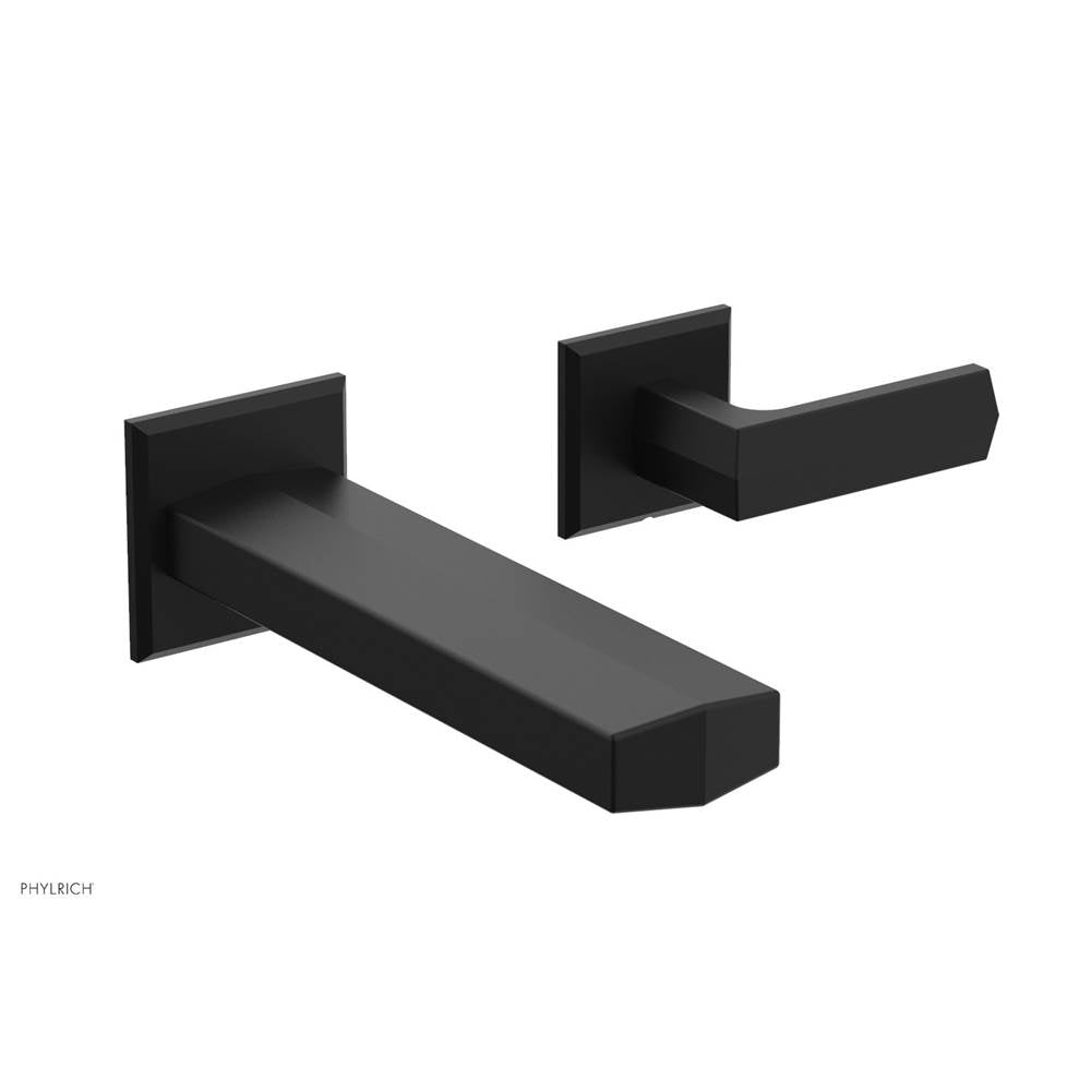 Phylrich - Wall Lav Single Diama, Lever Handle - Matte Black