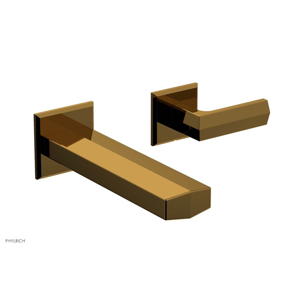 Phylrich - Wall Lav Single Diama, Lever Handle - French Brass