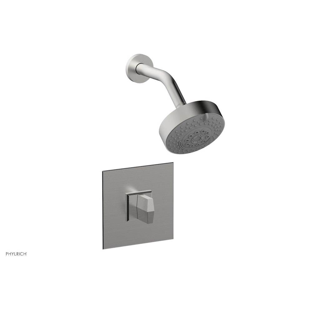 Phylrich - Pb Shwr Kit Diama, Blade Handle - Satin chrome