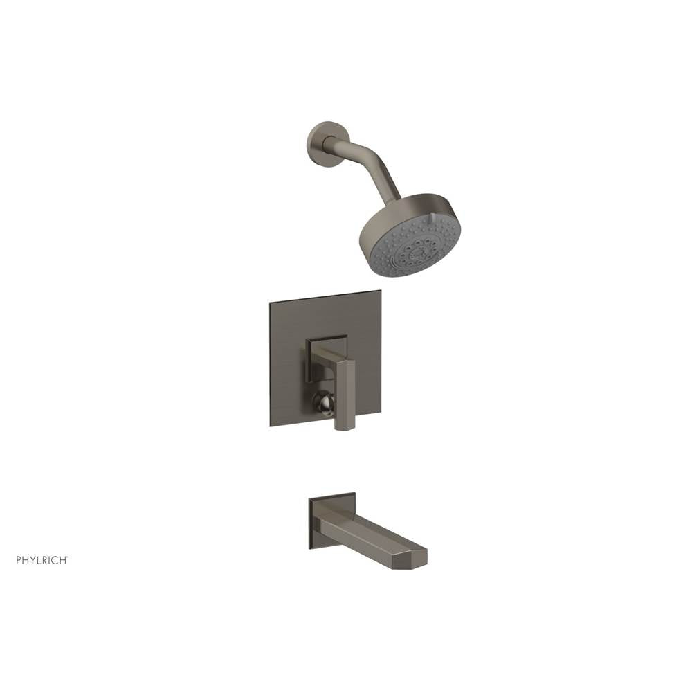 Phylrich - Pb Tub & Shwr Kit Diama, Lever Handle - Pewter