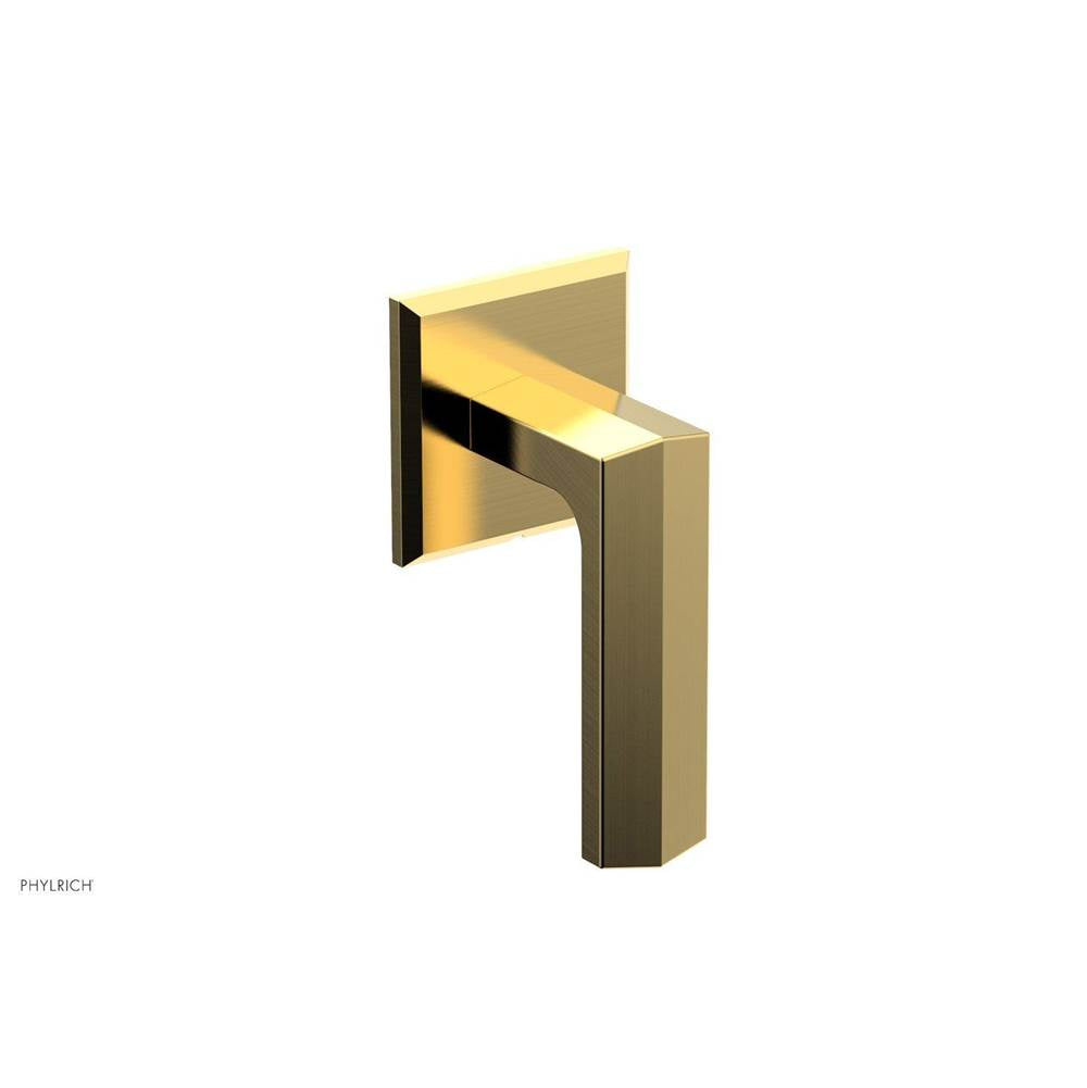 Phylrich - DIAMA Volume Control/Diverter Trim - Lever Handle 184-36 - Satin Gold