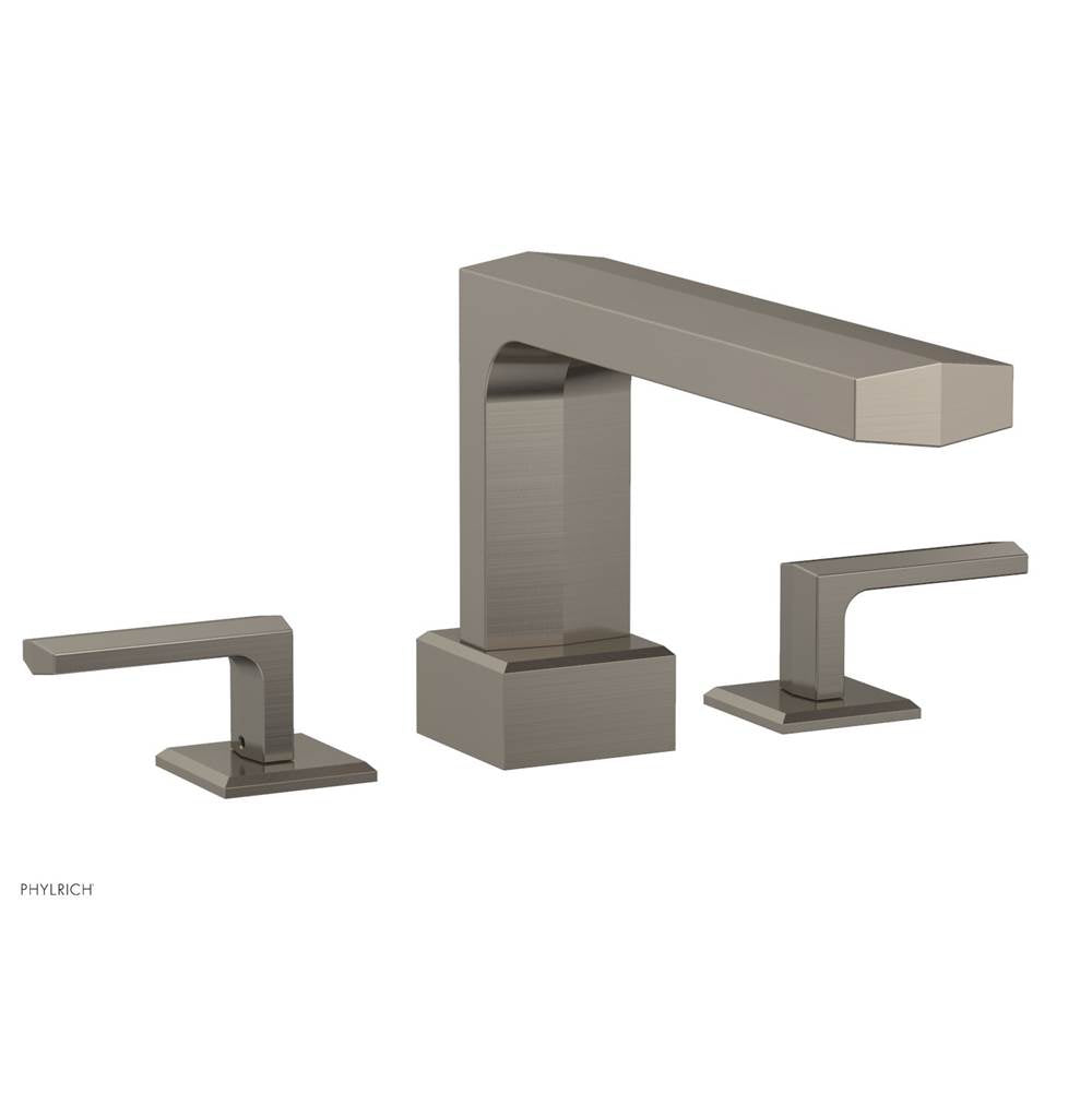 Phylrich - Deck Tub Set Diama, Lever Handle - Pewter
