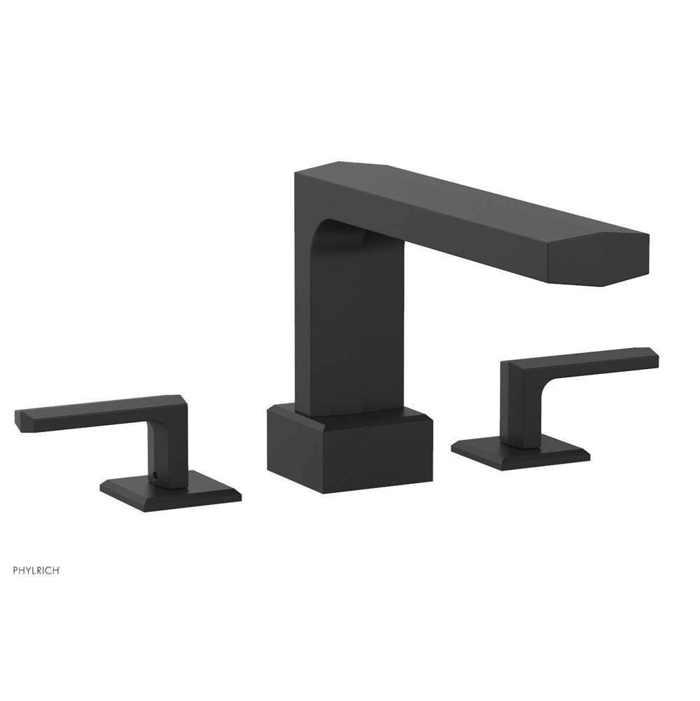 Phylrich - Deck Tub Set Diama, Lever Handle - Matte Black