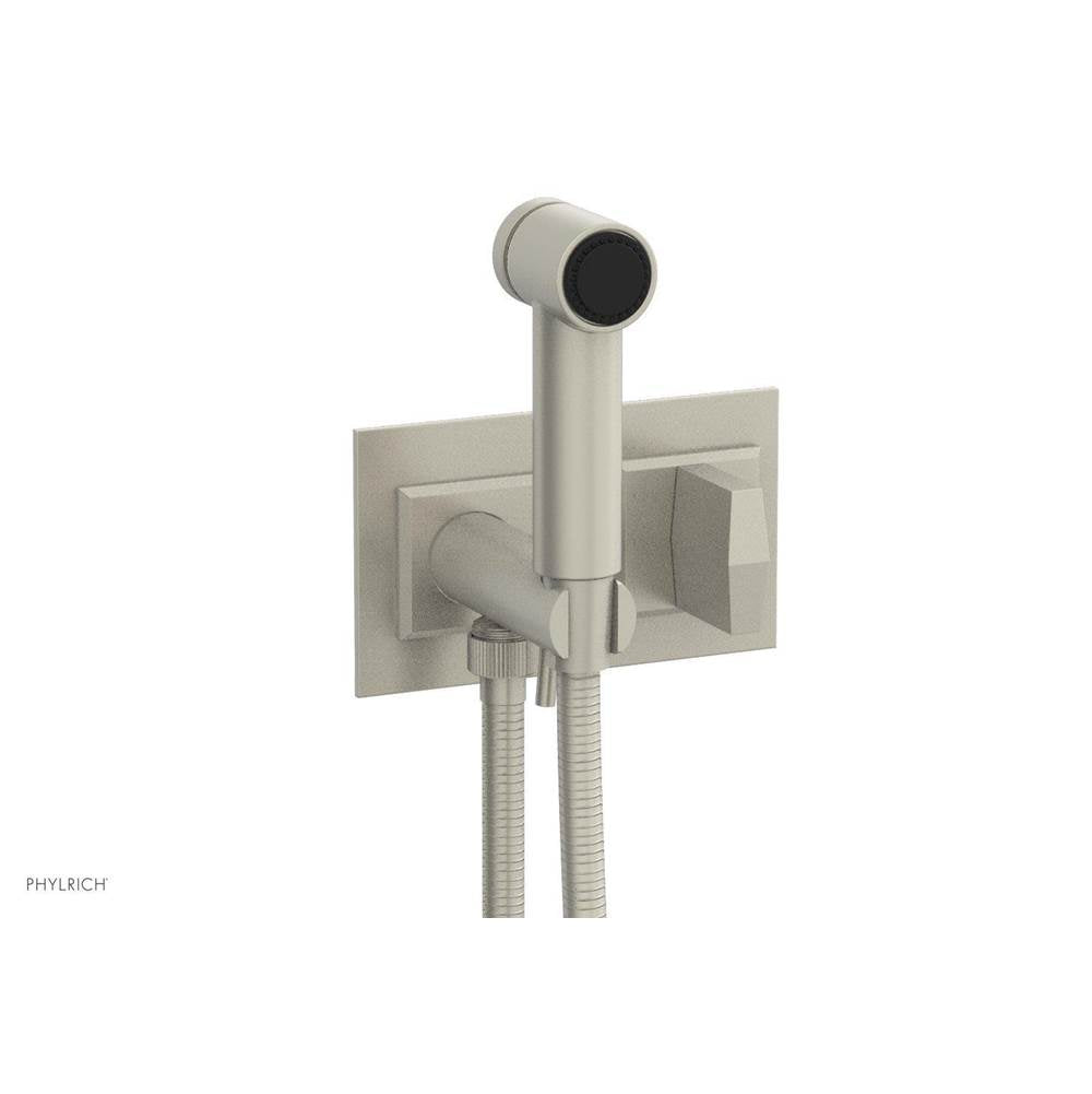 Phylrich - Wall Mounted Bidet Set Diama, Blade Handle - Burnished Nickel