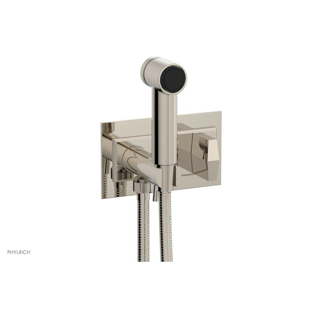 Phylrich - Wall Mounted Bidet Set Diama, Blade Handle - Polished Chrome