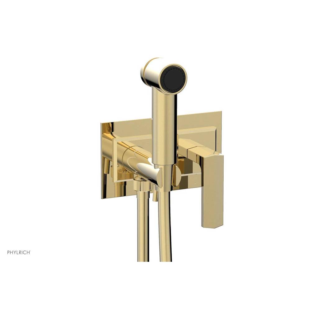 Phylrich - DIAMA Wall Mounted Bidet, Lever Handle 184-65 - Old English Brass