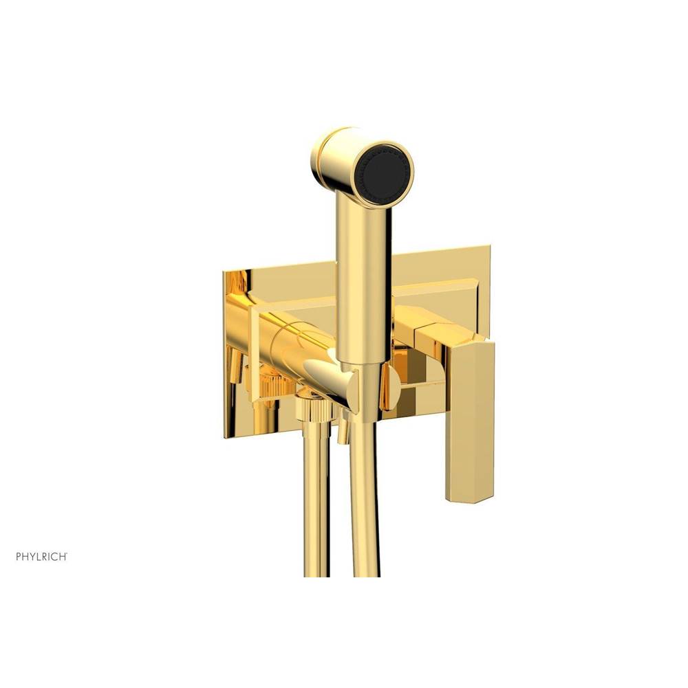 Phylrich - Wall Mounted Bidet Set Diama, Lever Handle - Burnished Gold