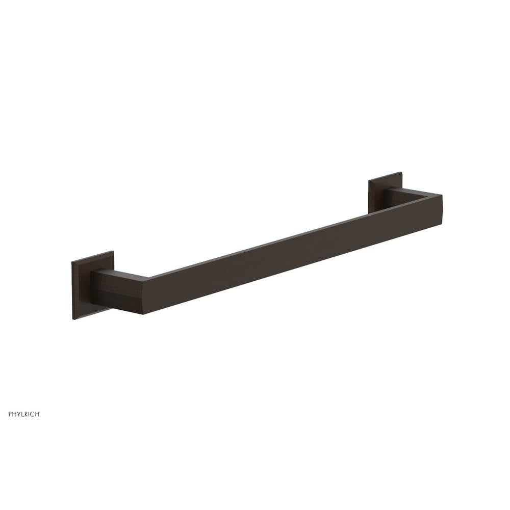 Phylrich - Antique Bronze Diama 18'' Towel Bar - Antique Bronze