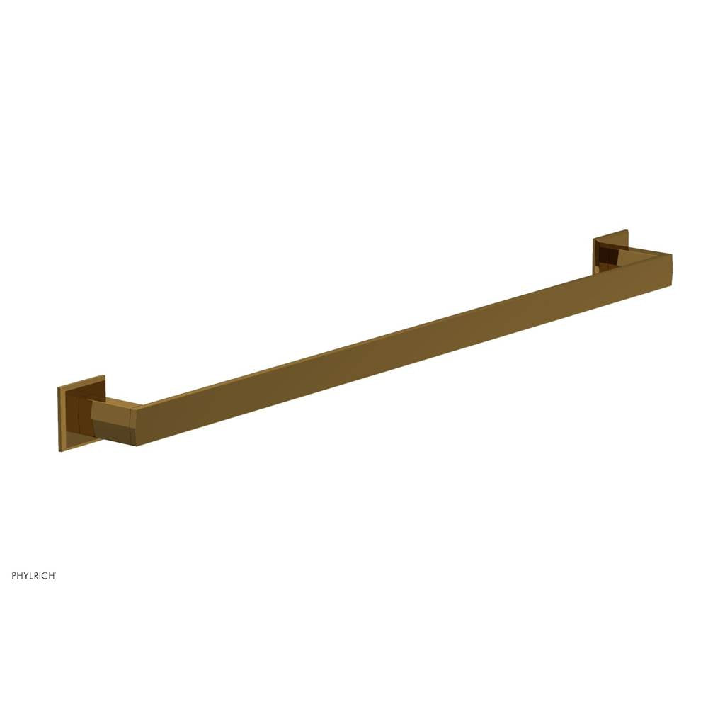 Phylrich - French Brass (Living Finish) Diama 30'' Towel Bar - French Brass