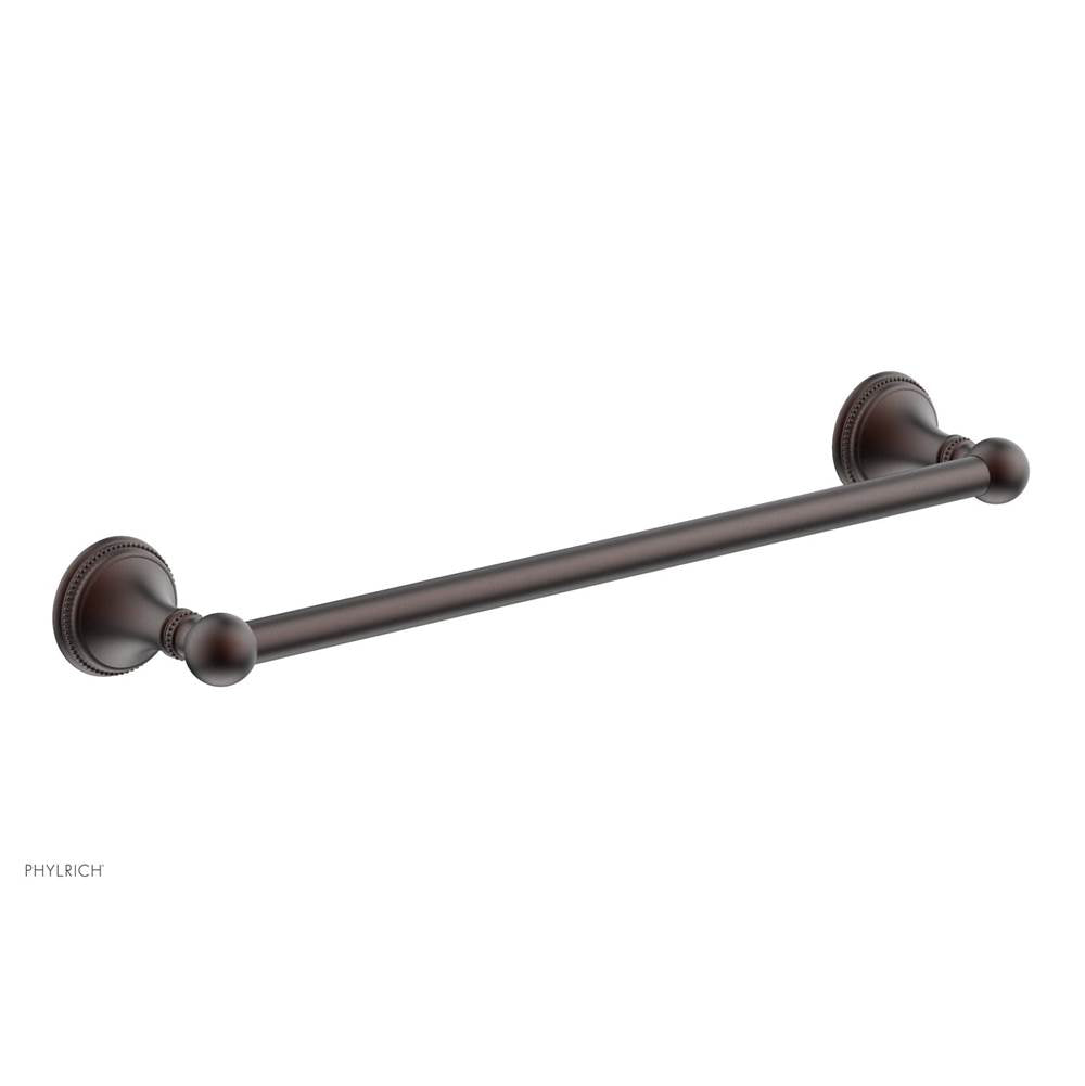Phylrich - 18'' Towel Bar - Weathered Copper